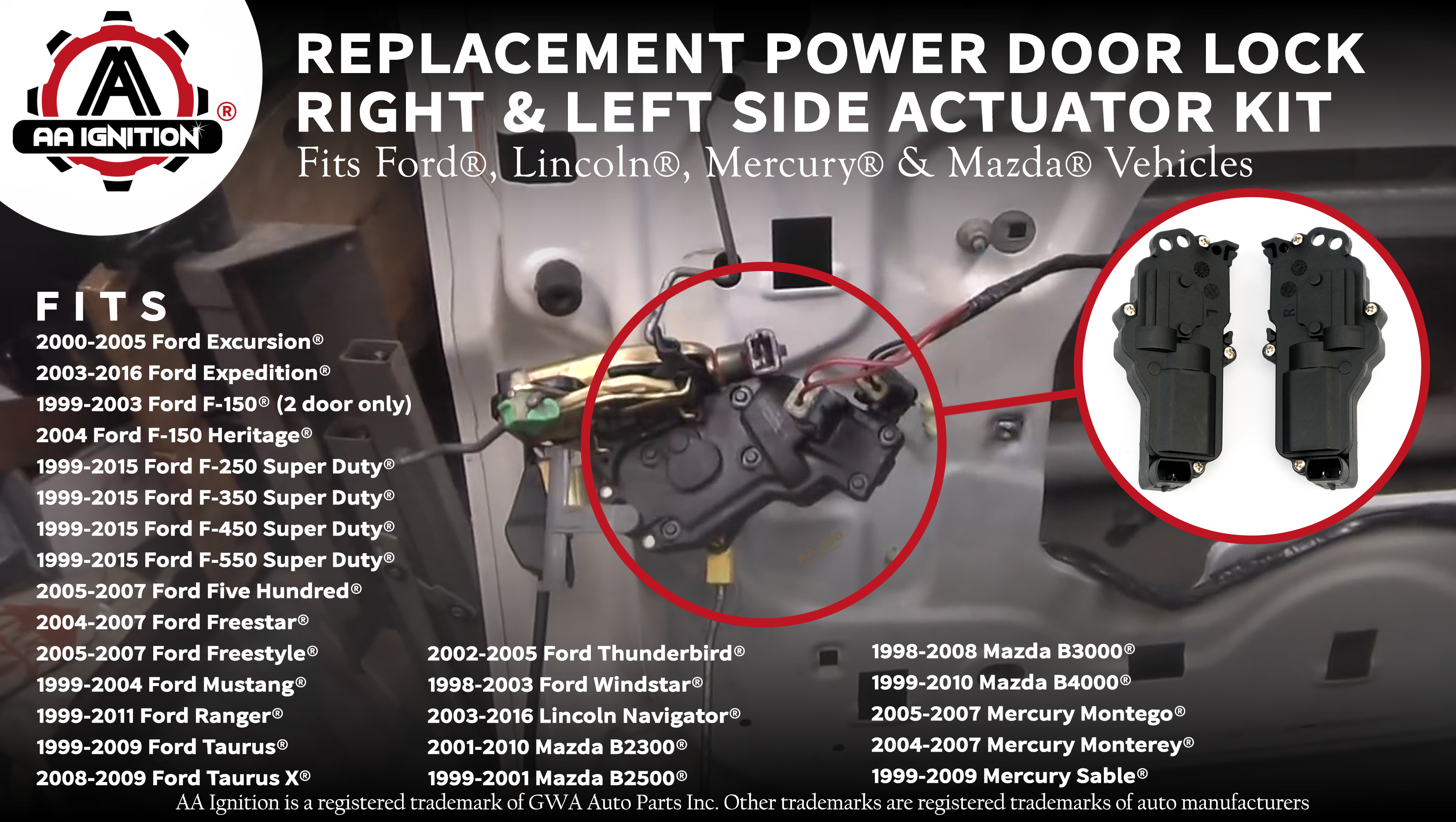 AA Ignition | Products 2000 Ford Expedition Door Lock Problems