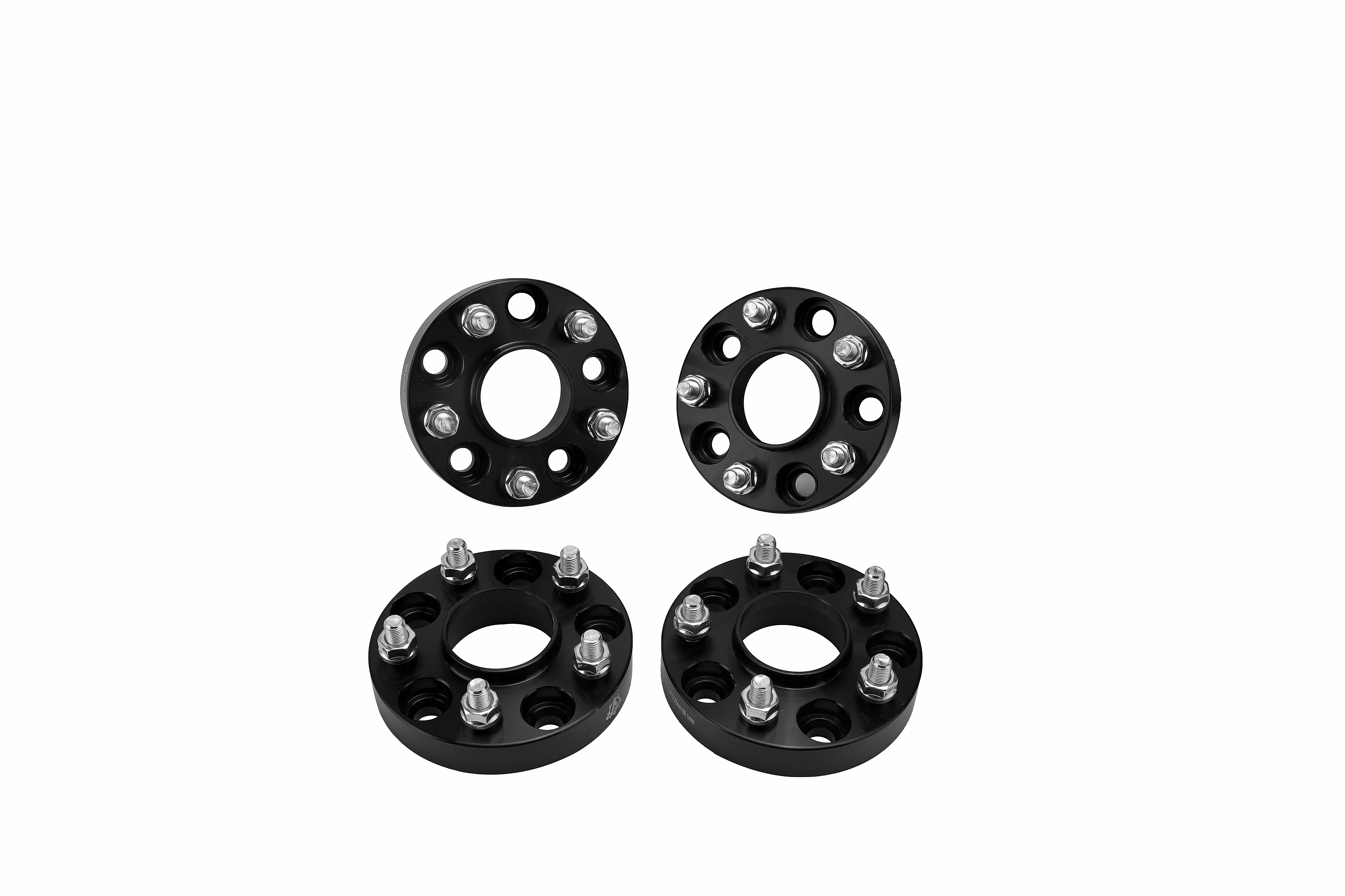 Wheel Spacer Set of 4 - 1 inch Thick 25mm Wheel Hub Centric 5x114.3mm - Fits Nissan Image