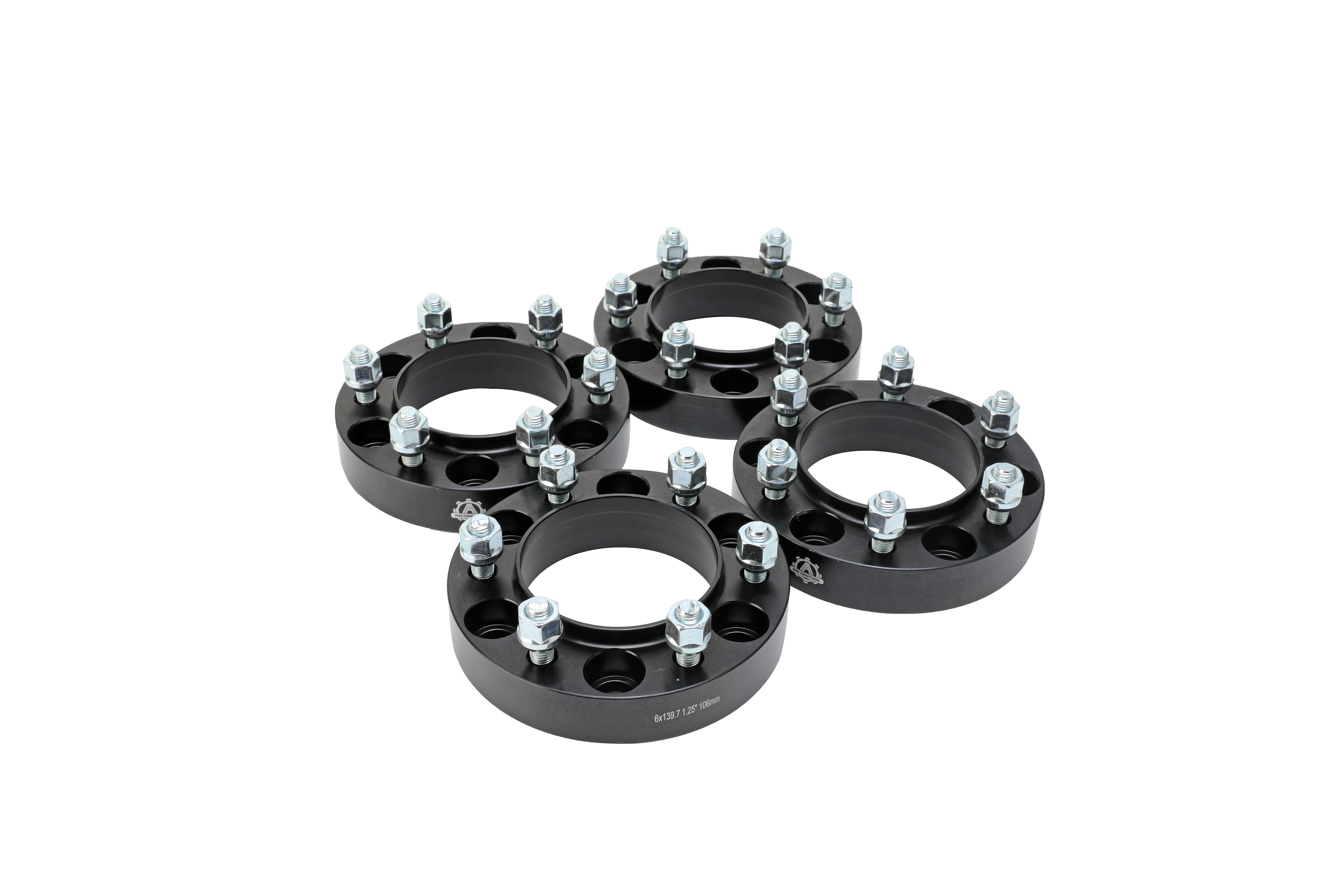 Wheel Spacer Set - 1.25 inch Thick 32mm Wheel Hubcentric 6x139.7mm - Fits Toyota Image