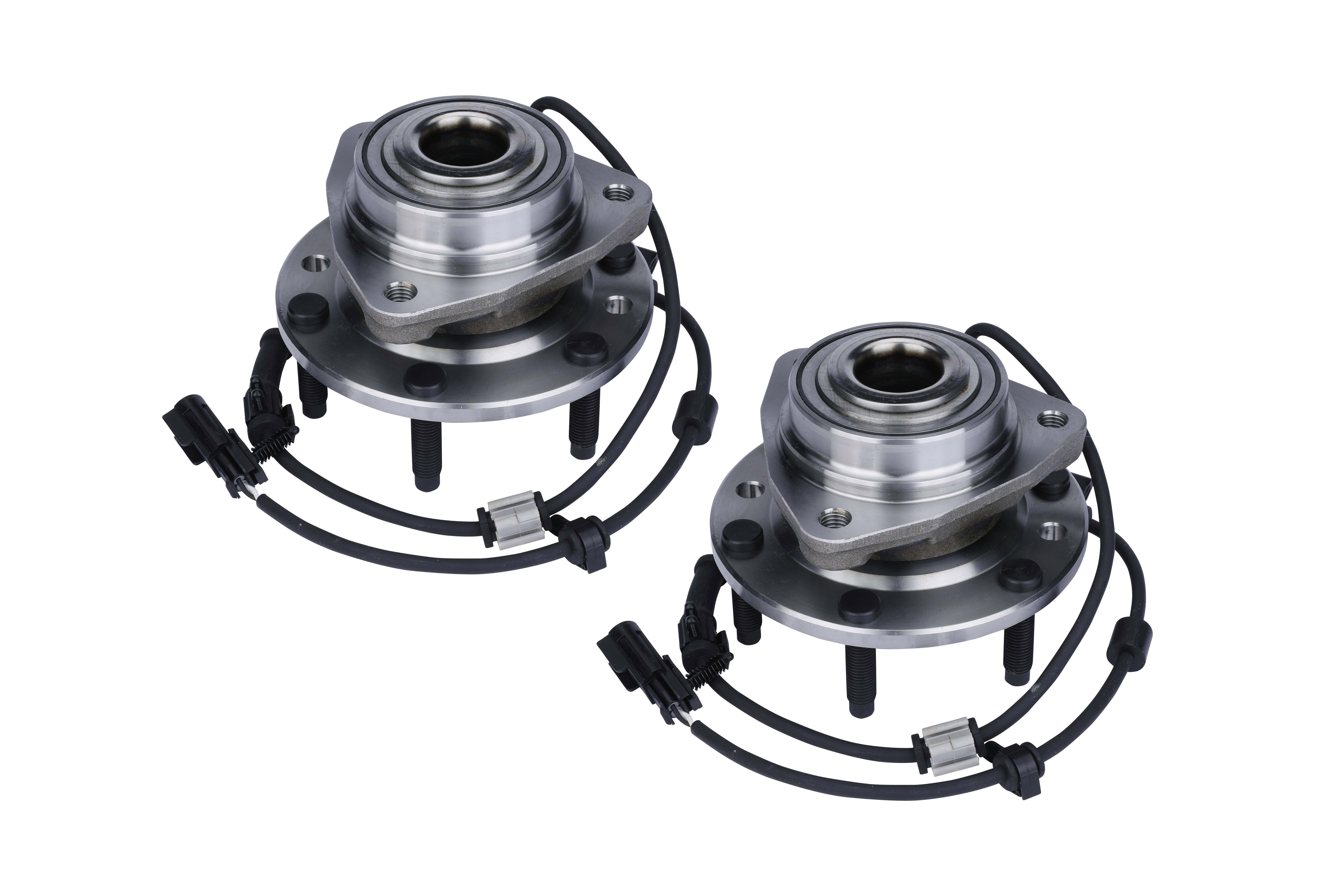 Front Wheel Hub Bearing Assembly Set of 2 - Replaces 12413037 for Chevy Buick & GMC Vehicles Image