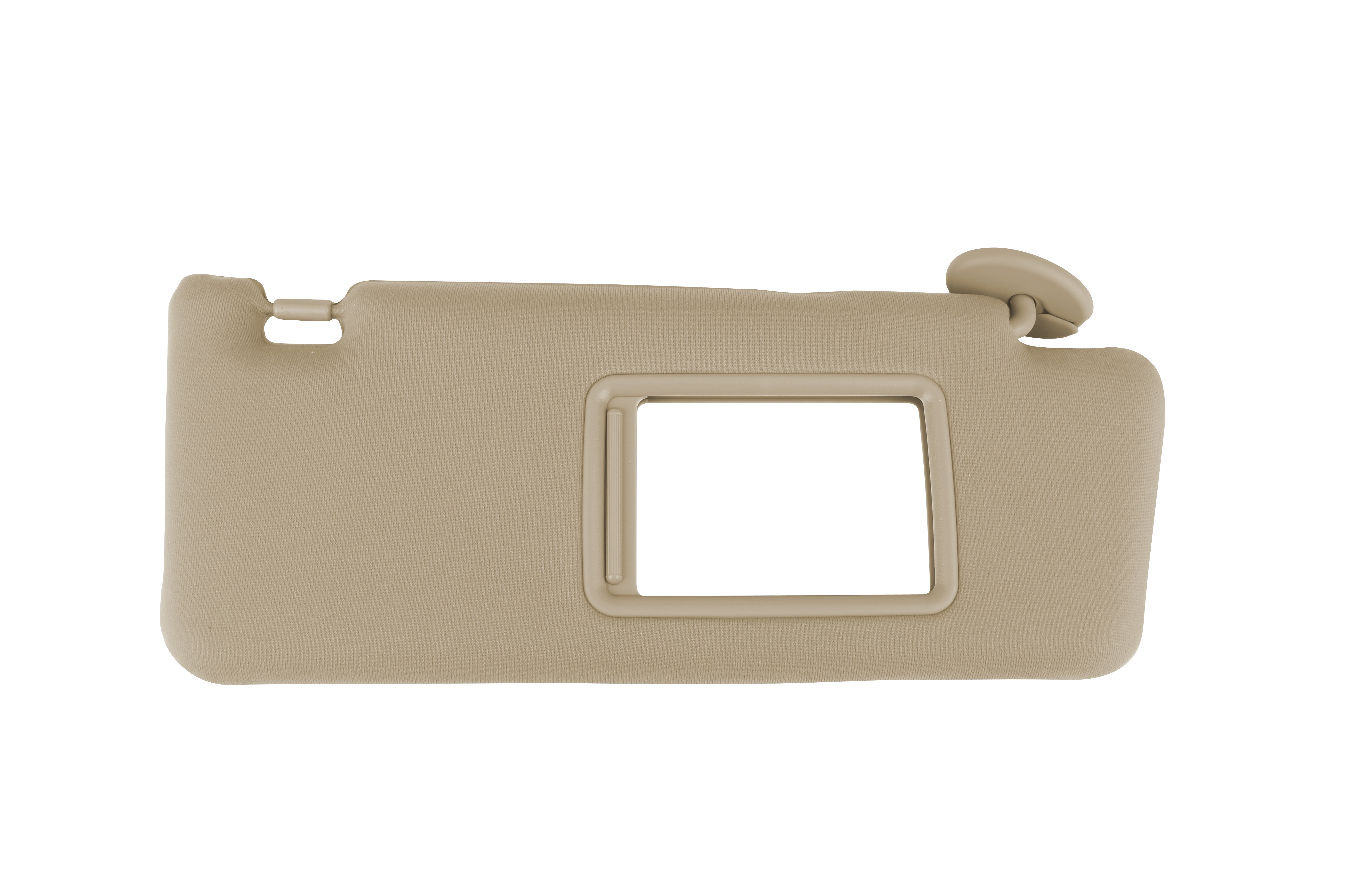Right Passenger Side Sun Visor Beige Without Light - Replaces 74310-04081-E0 for Toyota Image